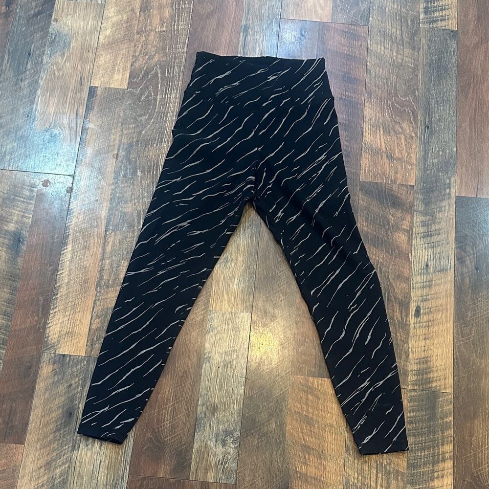 Glyder Black Patterned Leggings S (3280)